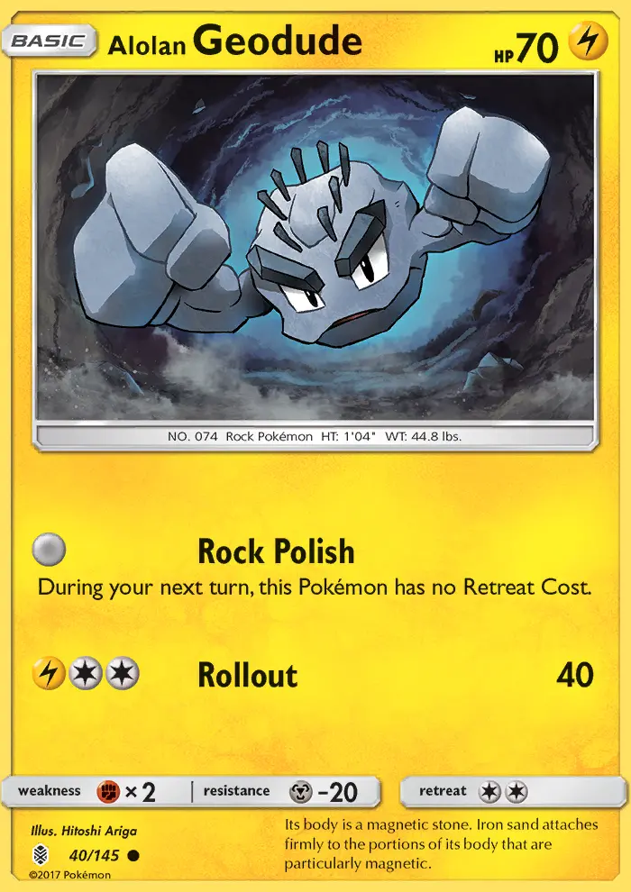 Alolan Geodude #40 — Guardians Rising