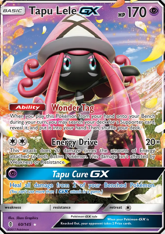 Tapu Lele GX #60 — Guardians Rising