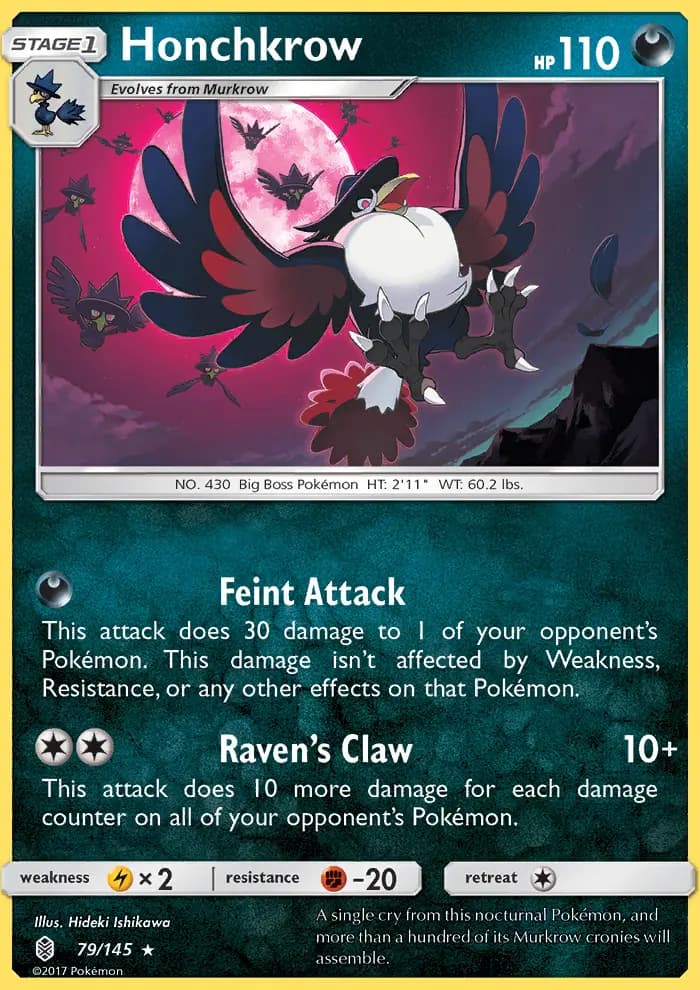 Honchkrow #79 — Guardians Rising