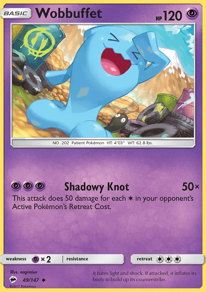 Wobbuffet #49 — Burning Shadows