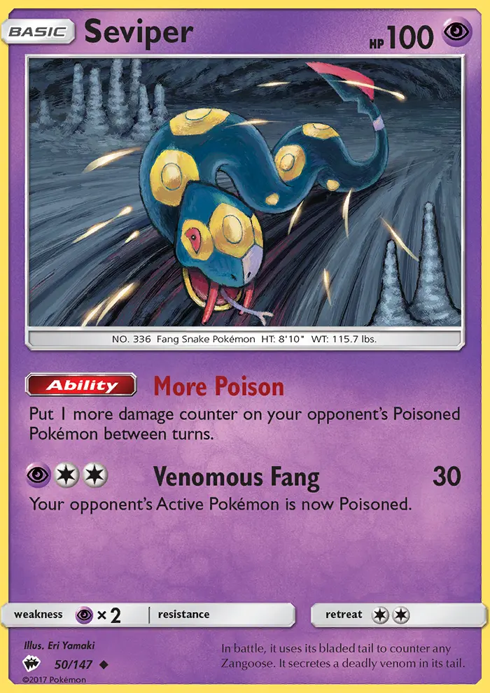 Seviper #50 — Burning Shadows