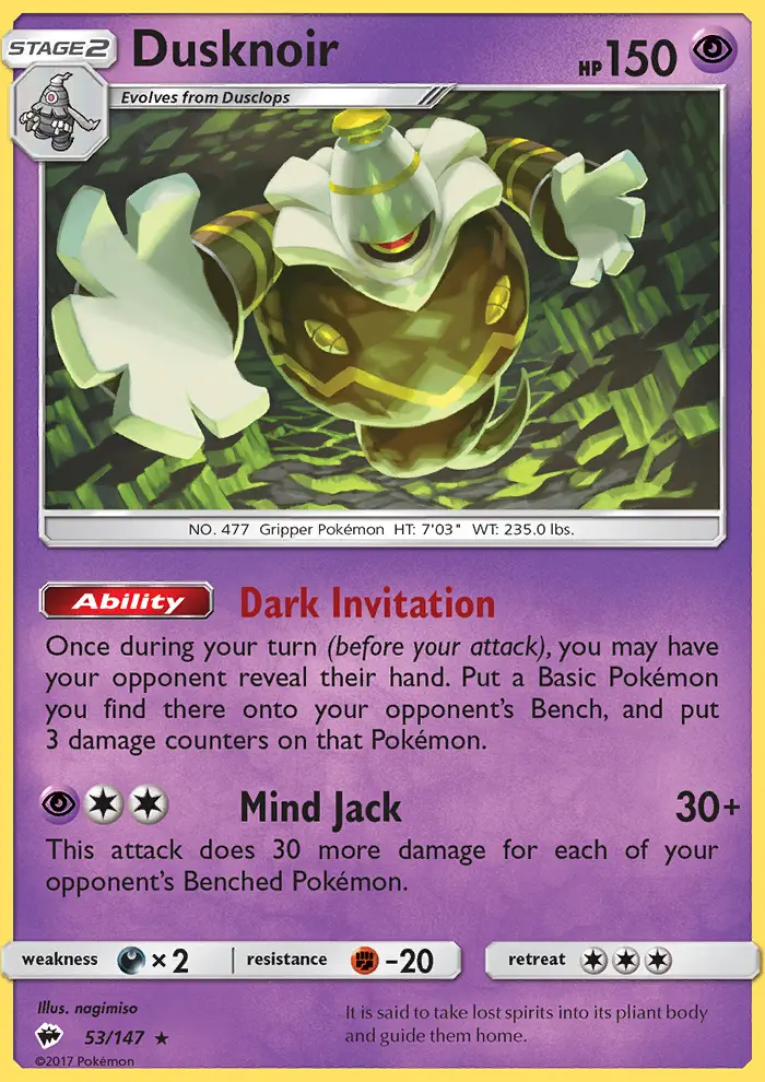 Dusknoir #53 — Burning Shadows