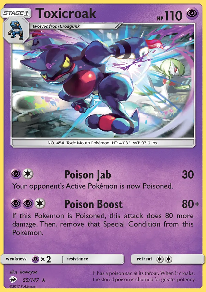 Toxicroak #55 — Burning Shadows