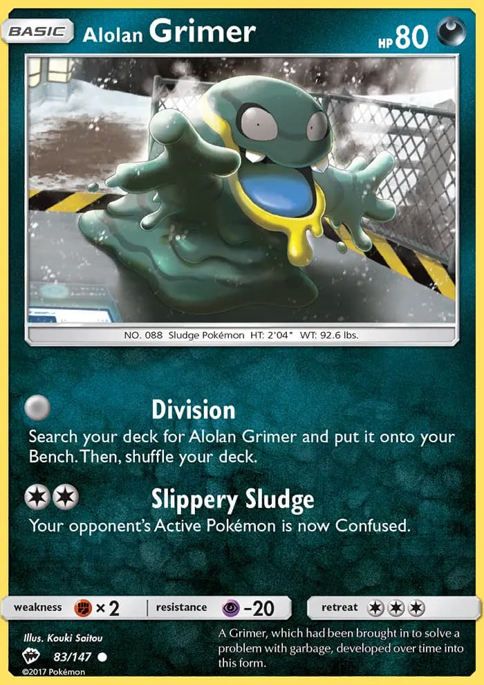 Alolan Grimer #83 — Burning Shadows