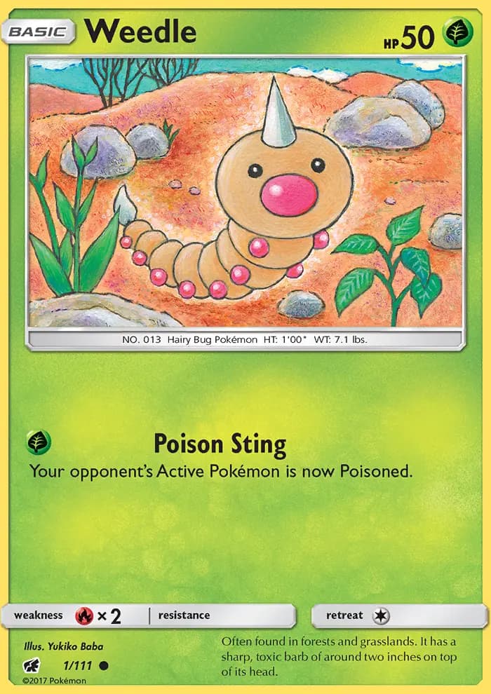 Weedle #1 — Crimson Invasion