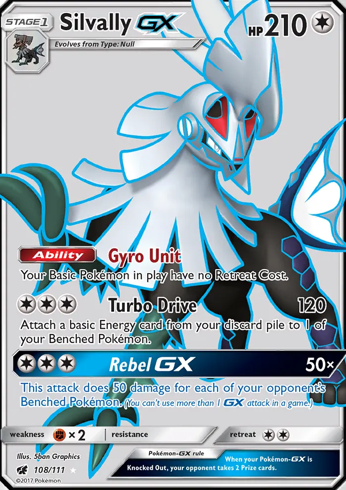 Silvally GX #108 — Crimson Invasion
