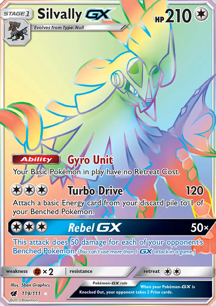 Silvally GX #119 — Crimson Invasion