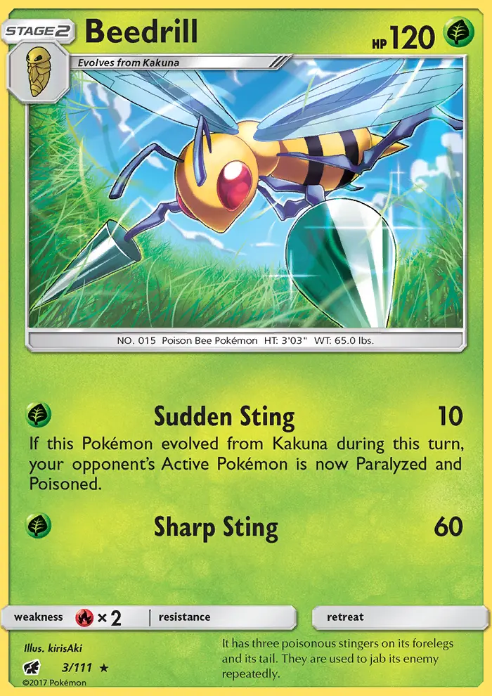 Beedrill #3 — Crimson Invasion
