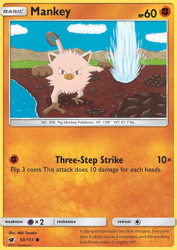 Mankey #50 — Crimson Invasion