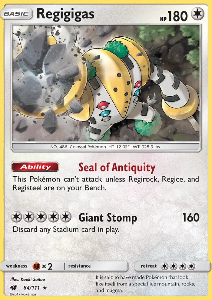 Regigigas #84 — Crimson Invasion
