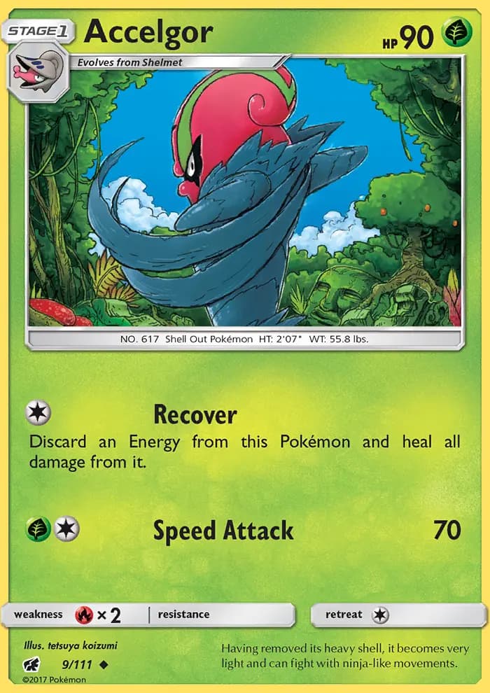 Accelgor #9 — Crimson Invasion