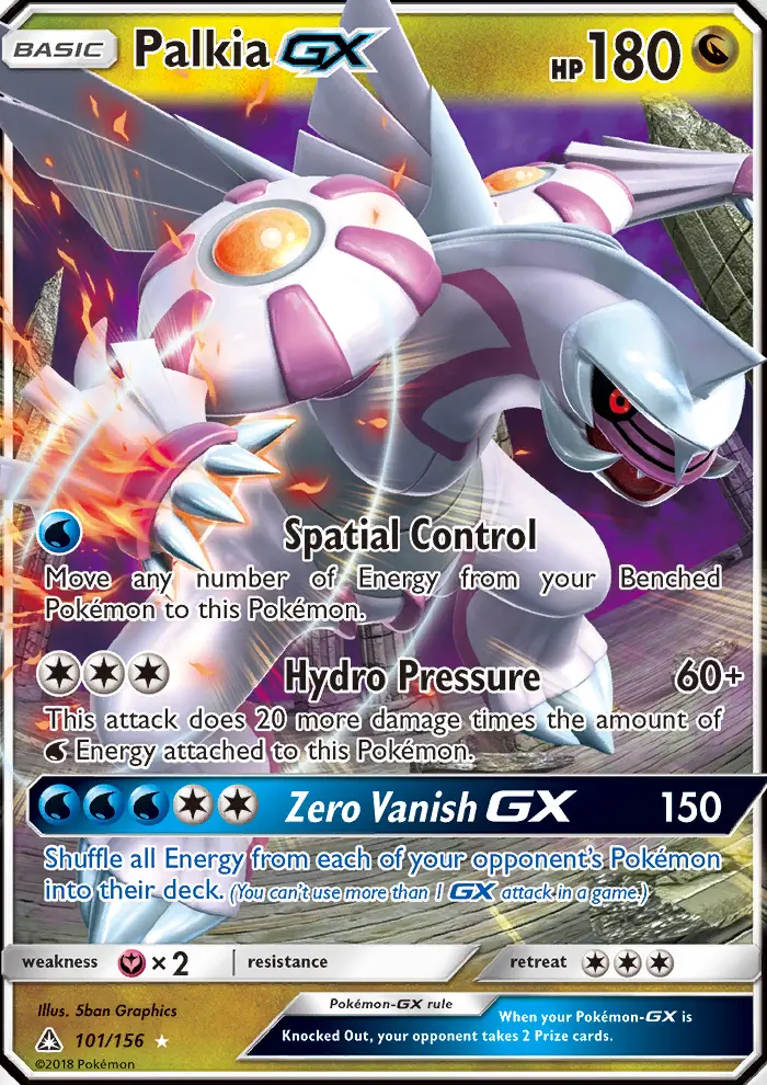 Palkia GX #101 — Ultra Prism