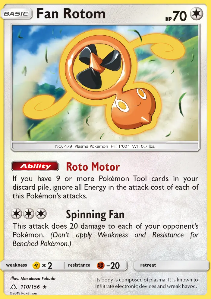 Fan Rotom #110 — Ultra Prism