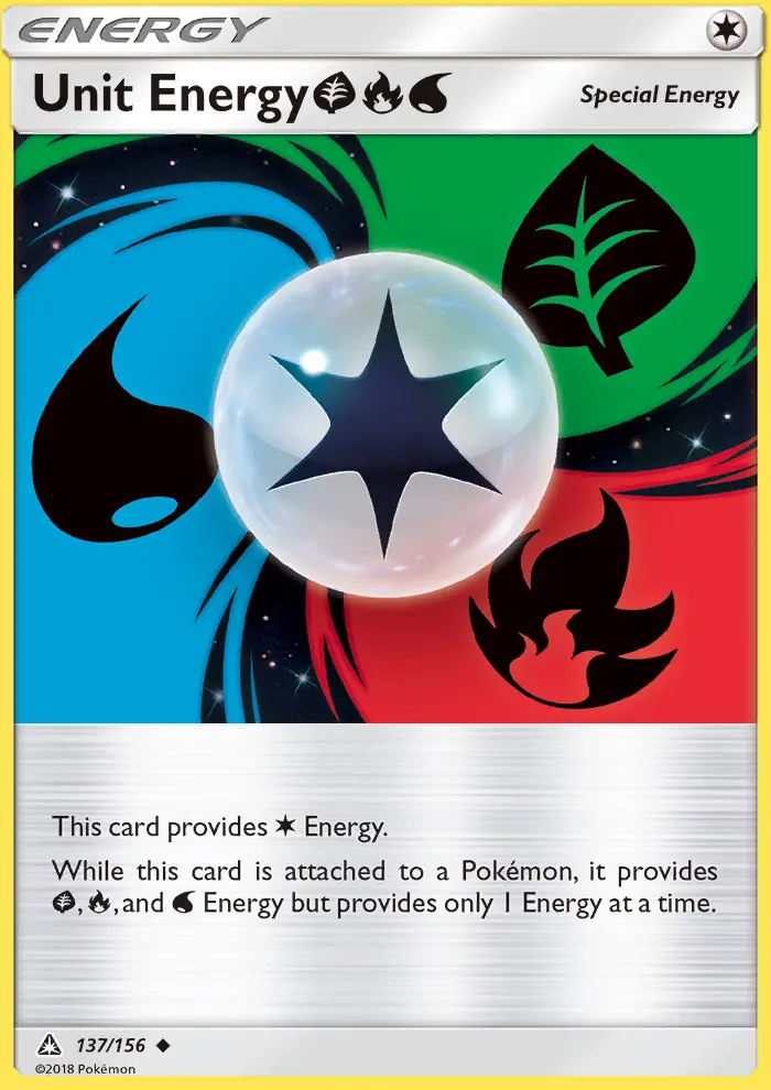 Unit Energy GrassFireWater #137 — Ultra Prism