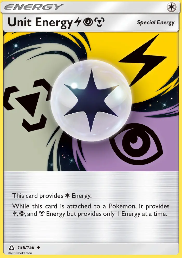 Unit Energy LightningPsychicMetal #138 — Ultra Prism