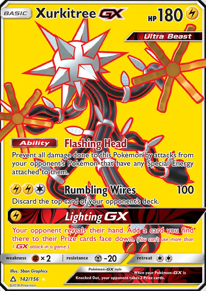 Xurkitree GX #142 — Ultra Prism