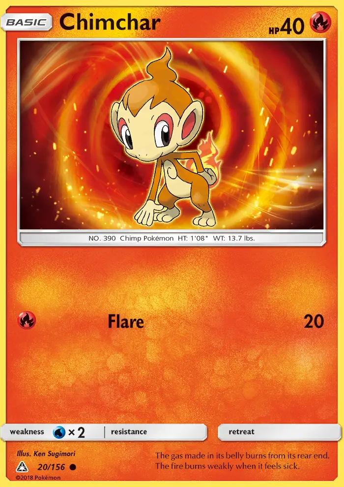 Chimchar #20 — Ultra Prism