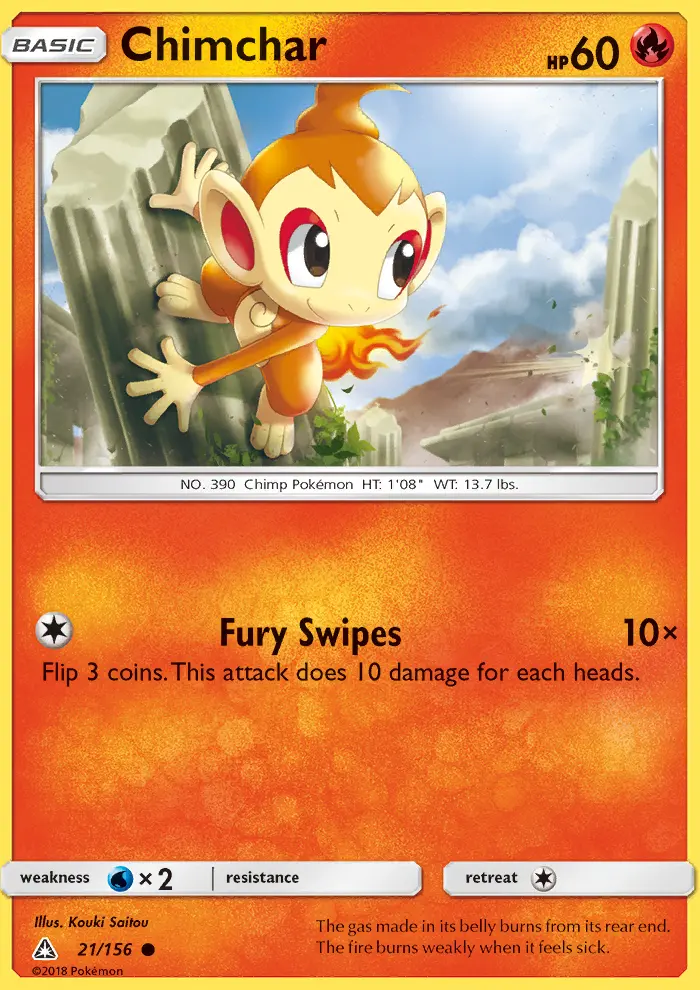 Chimchar #21 — Ultra Prism