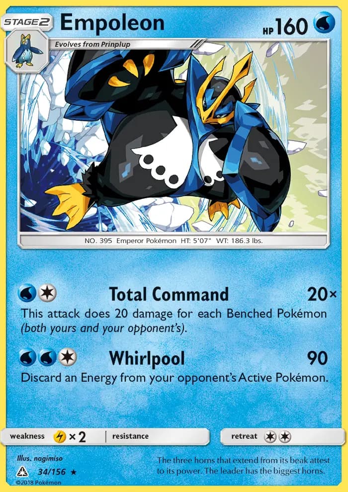 Empoleon #34 — Ultra Prism