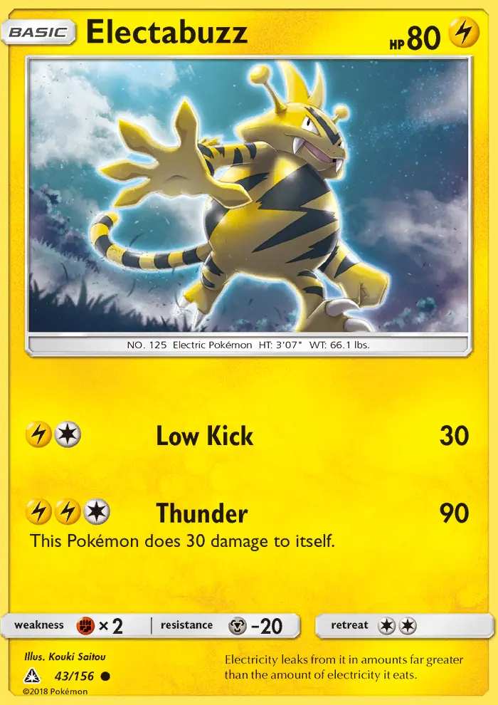 Electabuzz #43 — Ultra Prism