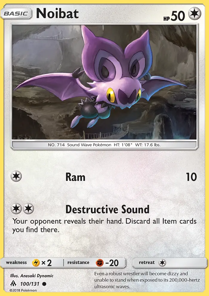 Noibat #100 — Forbidden Light