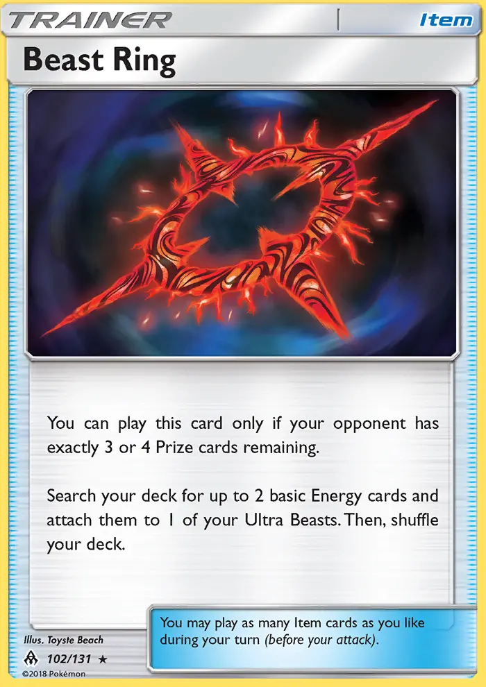 Beast Ring #102 — Forbidden Light