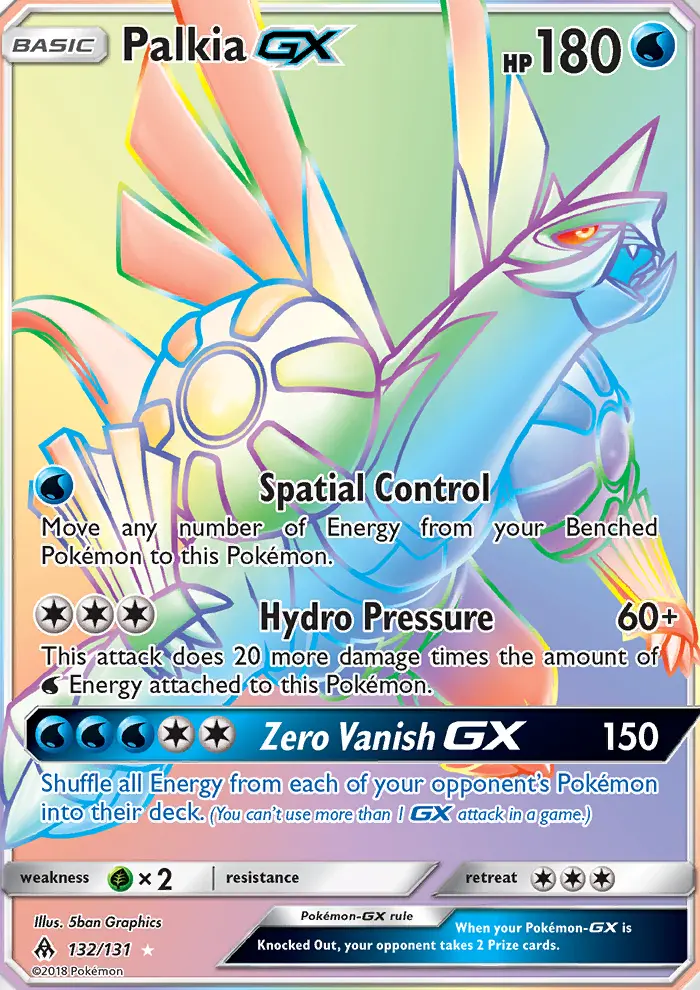 Palkia GX #132 — Forbidden Light