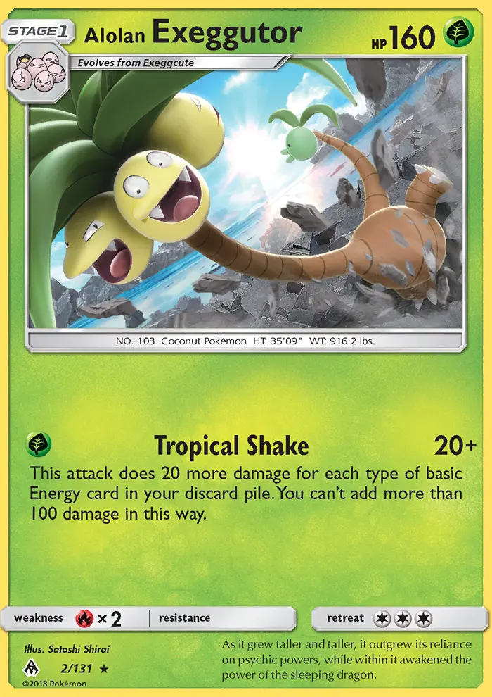 Alolan Exeggutor #2 — Forbidden Light