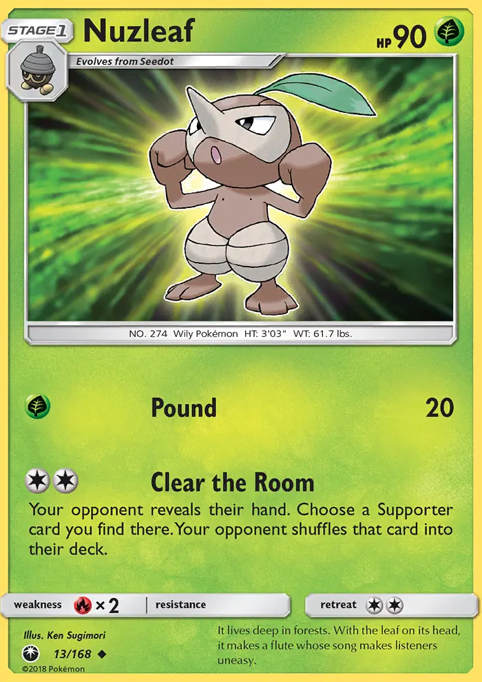 Nuzleaf #13 — Celestial Storm