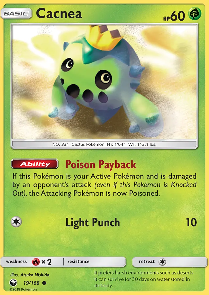 Cacnea #19 — Celestial Storm