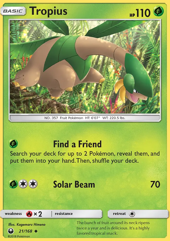 Tropius #21 — Celestial Storm