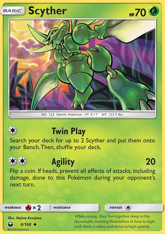 Scyther #4 — Celestial Storm