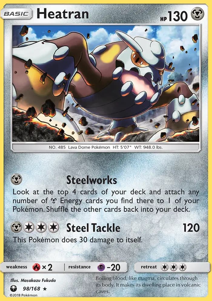 Heatran #98 — Celestial Storm