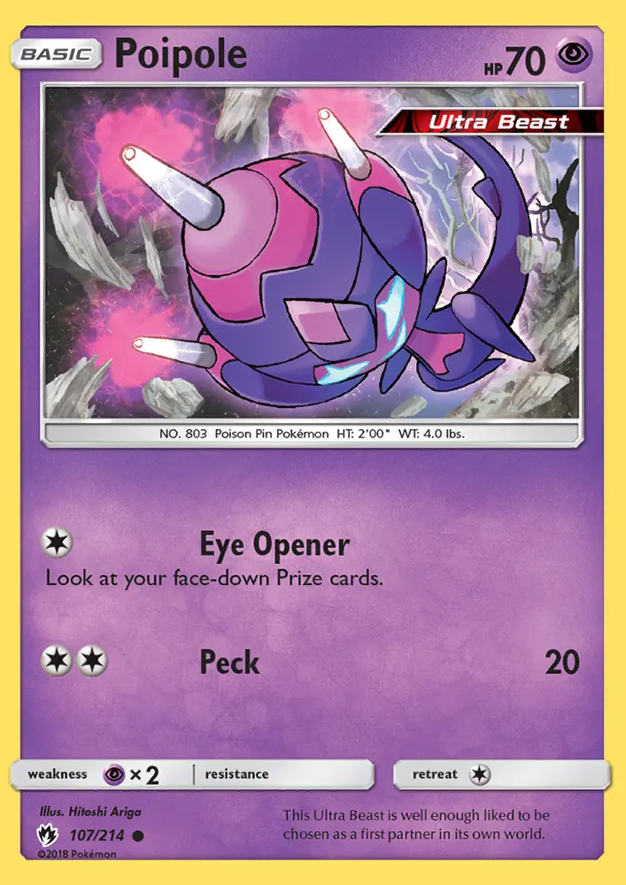 Poipole #107 — Lost Thunder