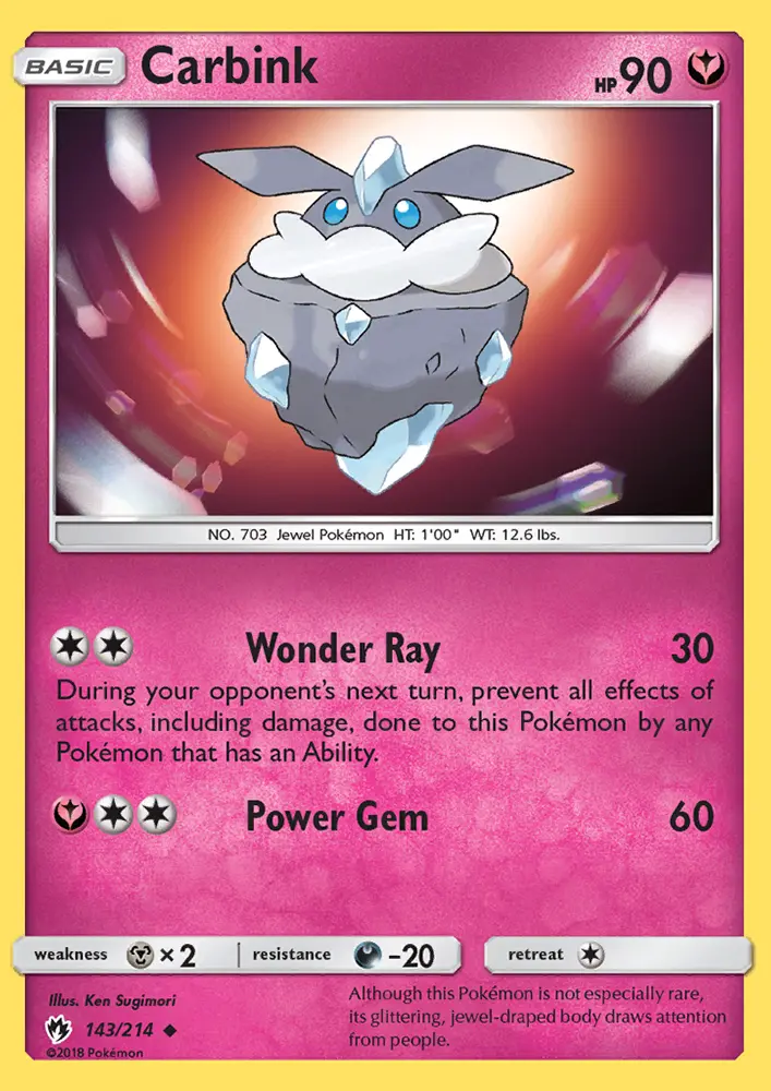 Carbink #143 — Lost Thunder