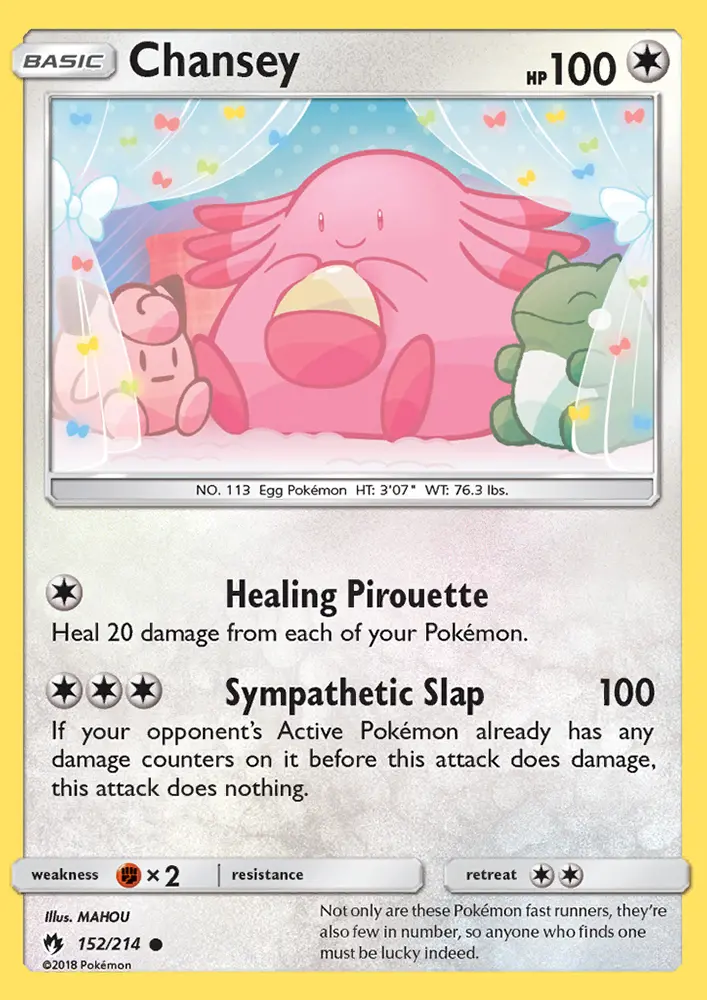 Chansey #152 — Lost Thunder