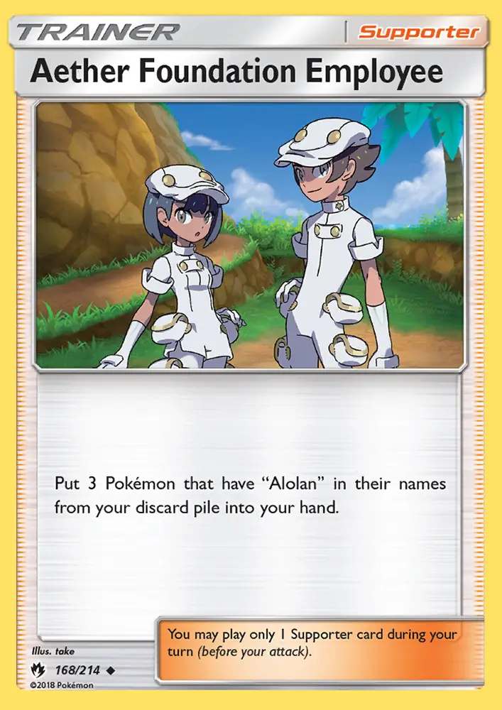 Aether Foundation Employee #168 — Lost Thunder