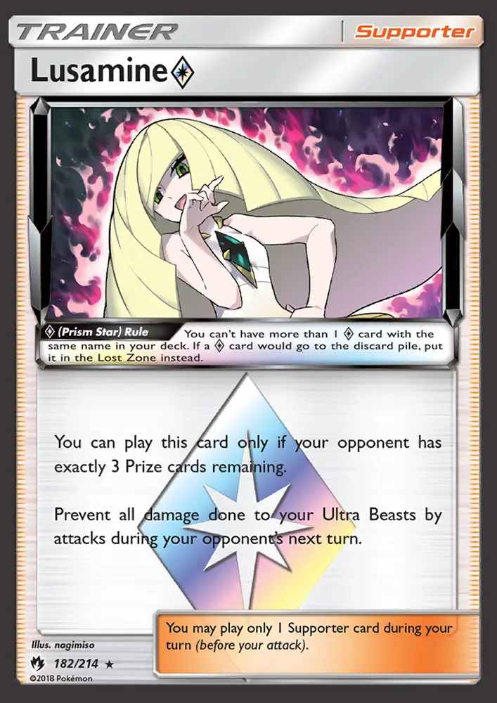 Lusamine ◇ #182 — Lost Thunder