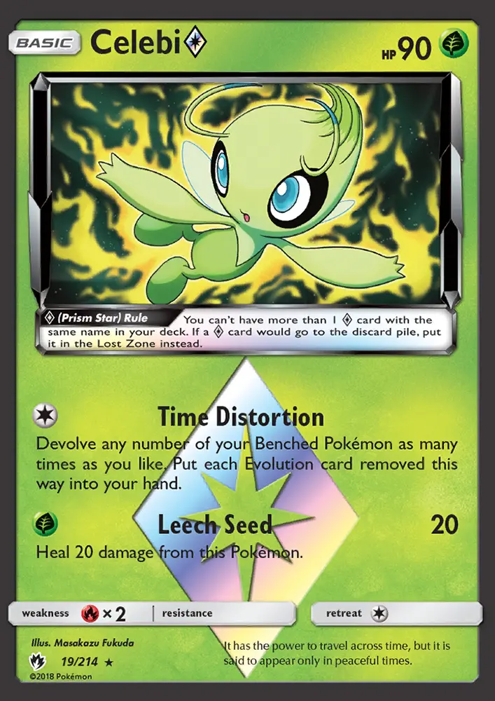 Celebi ◇ #19 — Lost Thunder