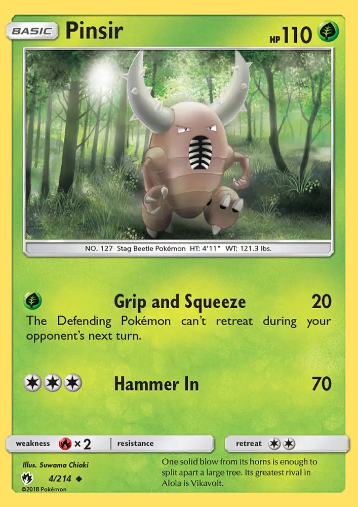 Pinsir #4 — Lost Thunder
