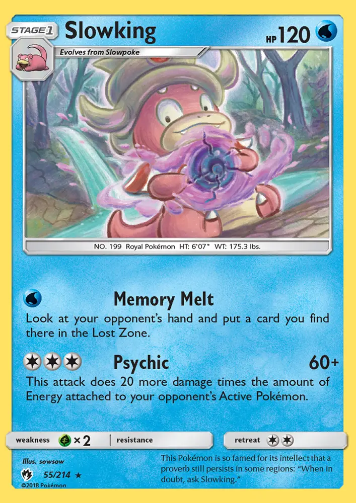 Slowking #55 — Lost Thunder