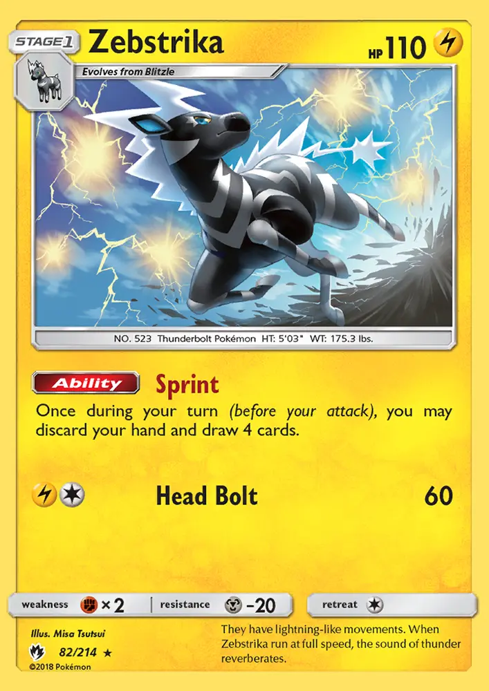 Zebstrika #82 — Lost Thunder