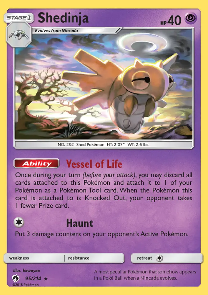 Shedinja #95 — Lost Thunder
