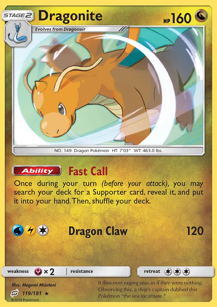 Dragonite #119 — Team Up
