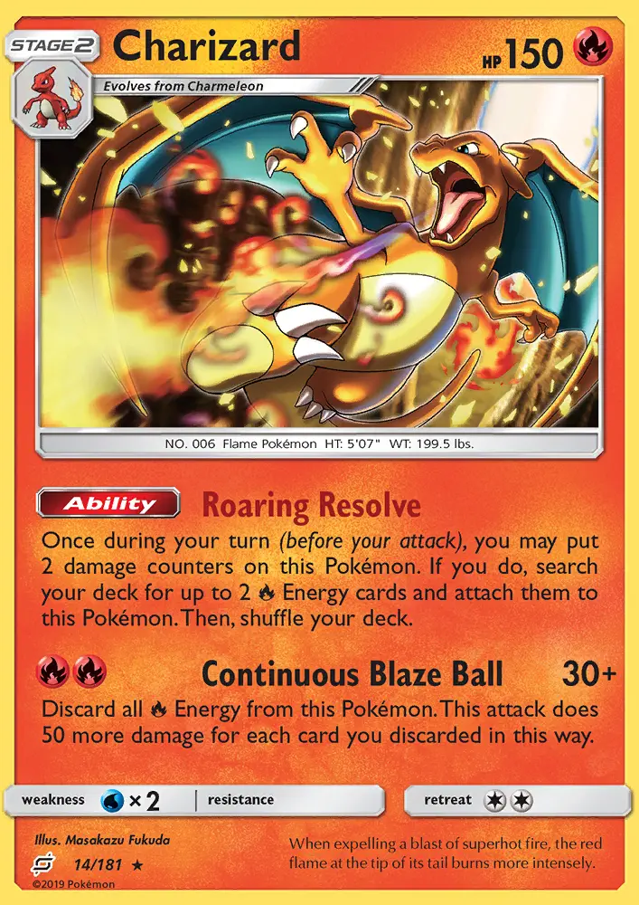 Charizard #14 — Team Up