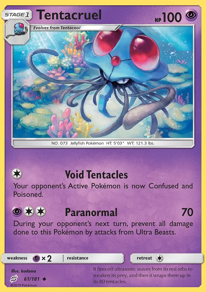 Tentacruel #61 — Team Up