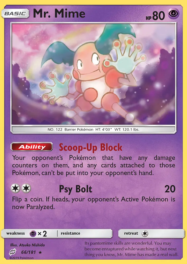 Mr. Mime #66 — Team Up