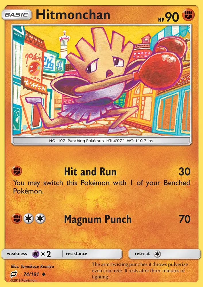 Hitmonchan #74 — Team Up