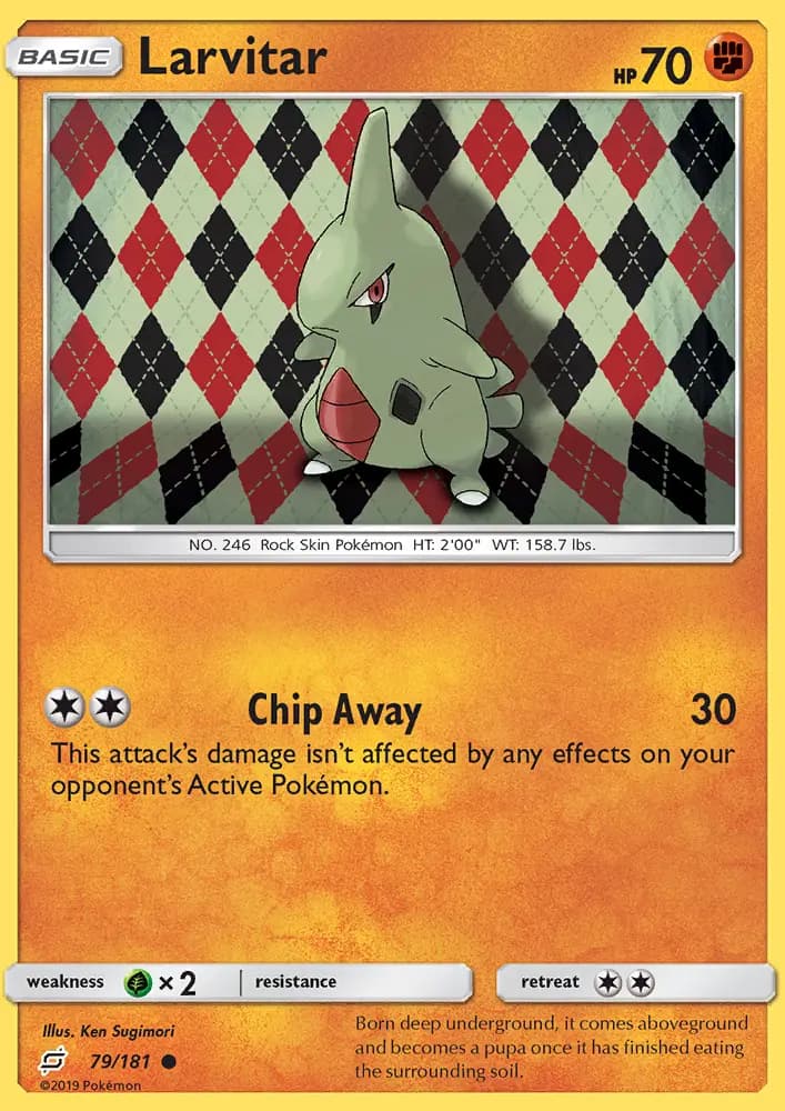 Larvitar #79 — Team Up