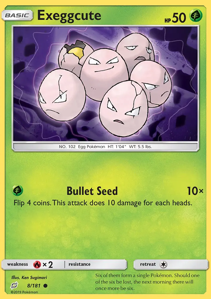 Exeggcute #8 — Team Up